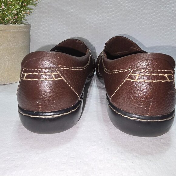 CLARKS COLLECTION SPECIAL EDITION SLIP ON ASHLAND LANE WOMENS SIZE 9 EUC - Picture 2 of 8